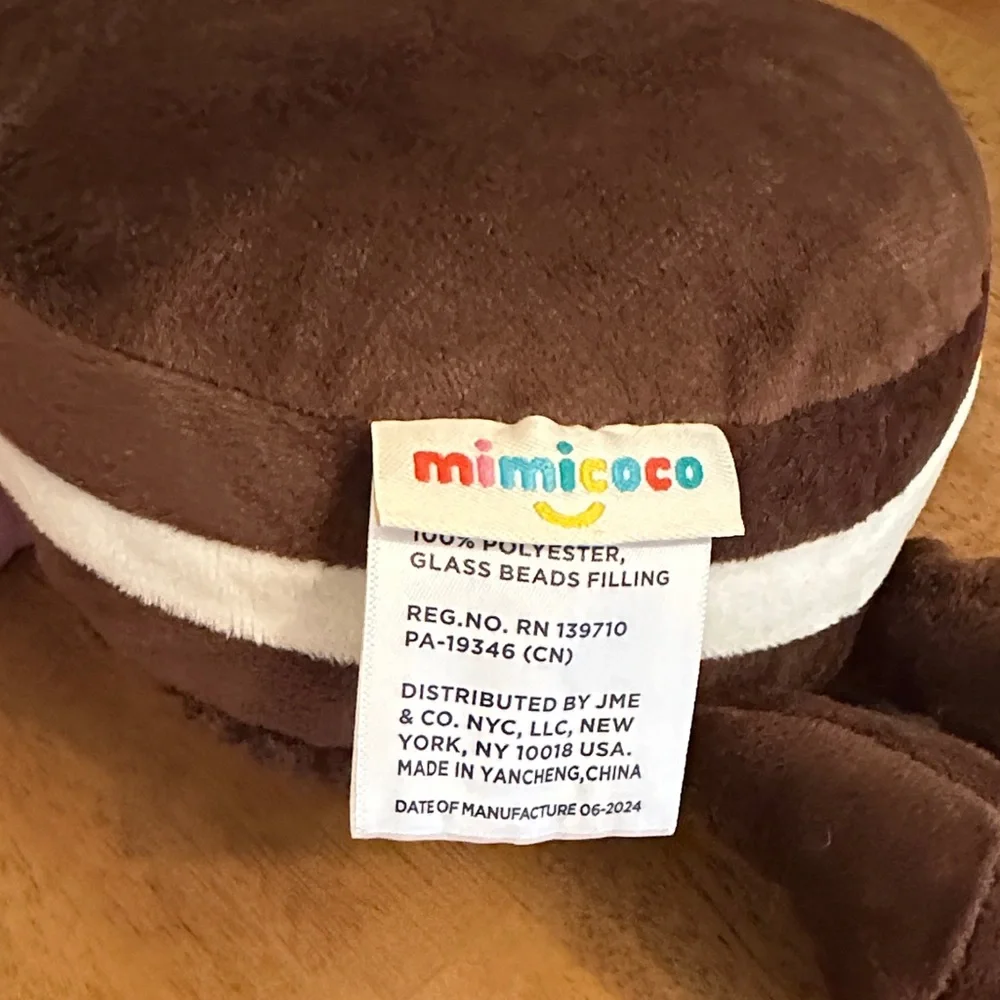 Mimi + Coco Milk & Cookie Weighted Plushies - Picture 6 of 9